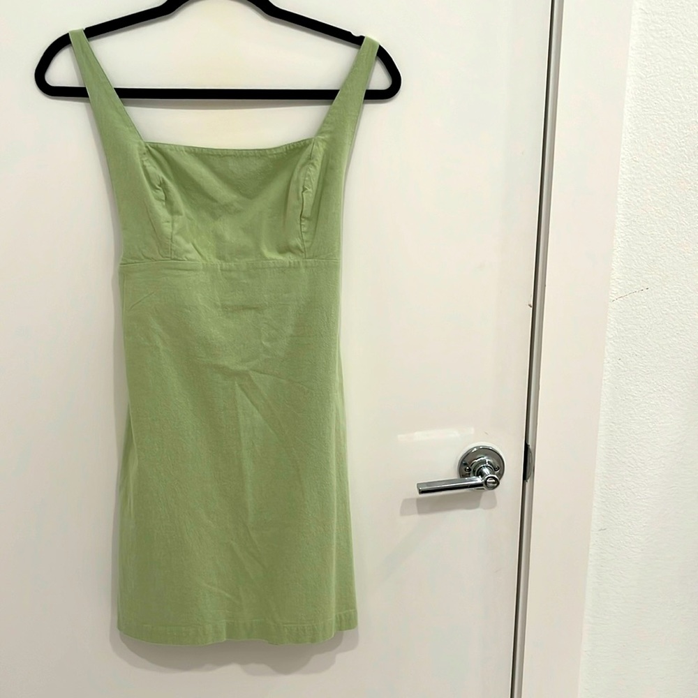 NWOT Free People Linen Mini Dress